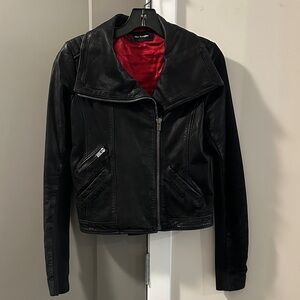 THE KOOPLES Calfskin Leather Jacket